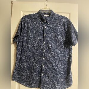 Men’s Navy Floral Shirt